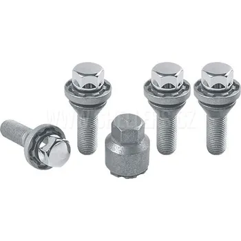 Autodoplněk Pojistné bezpečnostní šrouby M14x1,5x34 kužel pohyblivá, klíč 19, SICUKOSMOS BK434BIMSW19, Volvo