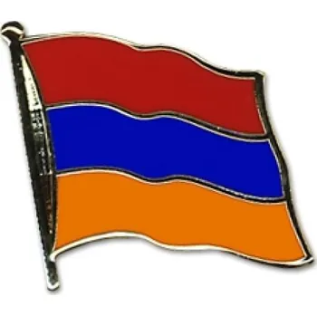 Odznak (pins) 20mm vlajka Arménie - barevný