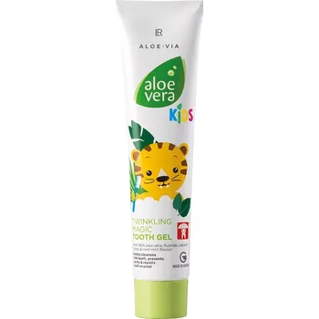 zubní pasta LR Health Beauty Aloe Vera Jungle Friends Magicky třpytivý zubní gel 50ml