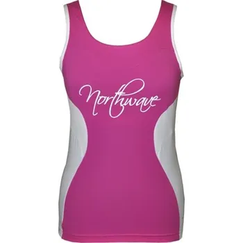 cyklistický dres Tílko Northwave VENUS lady fuchsia/white XL