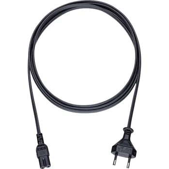 Elektrická zásuvka napájecí kabel [1x Euro zástrčka - 1x IEC C7 zásuvka] 3.00 m černá Oehlbach Powercord C 7