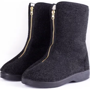 Dámské kozačky JAKUB-OBUV Dámské boty DŮCHODKY černá 27