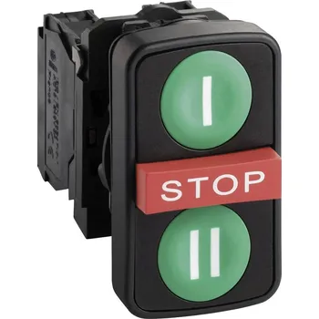 spínač Schneider Electric XB5AA731327, XB5AA731327 tlačítko, 22 mm, 600 V, 6 A, 1 ks