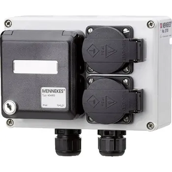 Elektroinstalační materiál MENNEKES 25705 Mennekes malý rozváděč montáž na zeď Obsah 1 ks