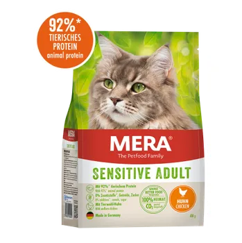 Krmivo pro kočku Mera Cats Sensitive Adult Huhn Balení 2 kg
