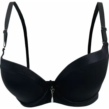 Podprsenka FANNIFEN Vyztužená Pearl podprsenka s kosticemi W18012 Barva: Černá, Velikost: 40/90C