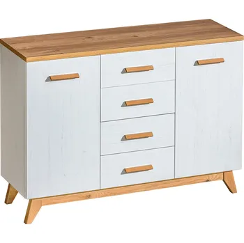 Komoda Nábytek PEGAS s.r.o. Komoda SVEN SV9, Borovice Andersen/Dub Nash