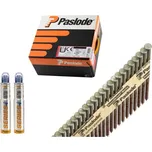 Hřebík ocelový hladký F-Pack 3,1x90mm + 2x plyn (2.500ks)