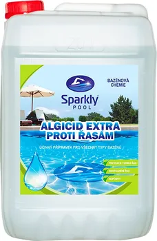 Bazénová chemie SparklyPOOL Algicid extra proti řasám