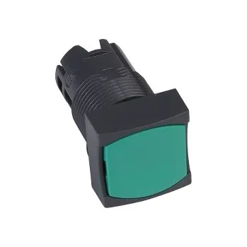 vypínač SCHN ZB6CA3 Ovládací hlavice stiskací, lícující s návratem - zelená