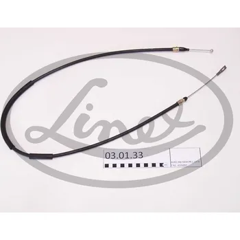 Lanko parkovací brzdy Tazne lanko, provozni brzda, , 437609722A, LINEX, 03.01.33
