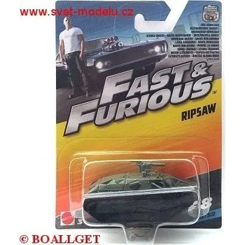 autíčko HOT WHEELS HOTWHEELS AUTÍČKO RIPSAW FAST & FURIOUS 8 RYCHLE A ZBĚSILE 8 98
