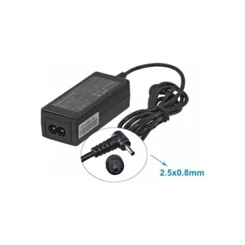 Adaptér k notebooku Nabíječka pro Samsung XE500C21, NP900X1A, NP900X1B 19V/2.1A/40W 2.5mm X 0.8mm, Sada vč. napájecího kabelu