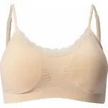 GREENICE Bezešvá lambáda s krajkou GREE-3063 Barva: Béžová, Velikost: XL/XXL