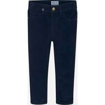 Chlapecké kalhoty dětské modré manšestráky pro kluka Mayoral 537 velikost 92