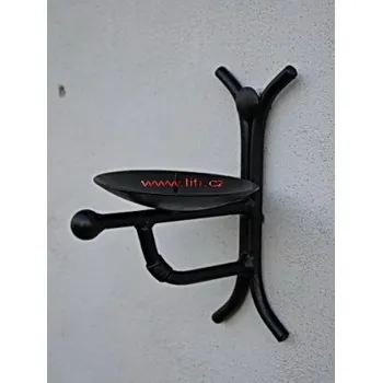 Svícen Kovový svícen zeď Jiřina