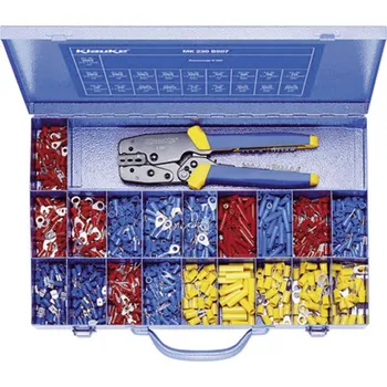 Elektrický konektor Klauke MK230B507 MK230B507 krimpovací sada, 0.50 mm² - 6 mm², 826 ks
