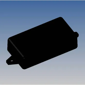 Rozvaděč TEKO SR02-E.9 univerzální pouzdro 71.5 x 38.3 x 22.9 ABS černá 1 ks