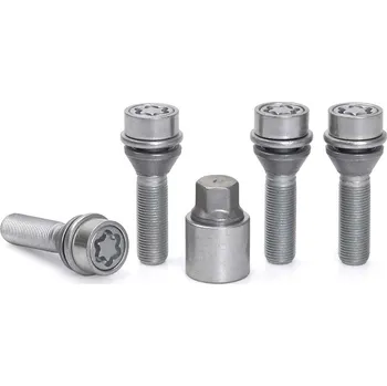 Šroubek na kolo Pojistné bezpečnostní šrouby M14x1,25x43 kužel, klíč 17, SICUSTAR VN743VK, BMW