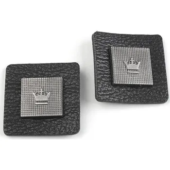 Dekorační aplikace / nášivka koruna 30x30 mm na oděv