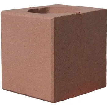 Plot CS-BETON CSB SOLOBLOK půlka 20/20/20 červená
