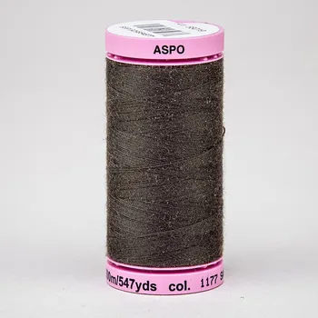 Nit Univerzální šicí nit Amann ASPO 120 polyesterová, tmavě khaki zelená 1177, návin 500m