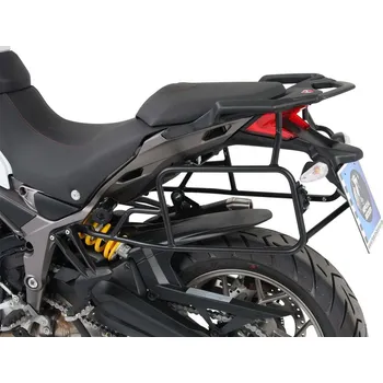 Zavazadlo na motocykl Nosič bočního kufru šroubovaný Hepco Becker černý pro Ducati Multistrada 950/S (2017-)