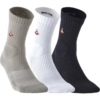 DECATHLON Ponožky na skateboard SK100 3 ks 43/46