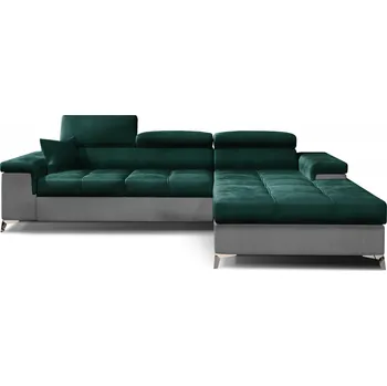 Pohovka Nábytek PEGAS s.r.o. Rohová sedací souprava RICARDO, Monolith 37/Monolith 84, Pravá