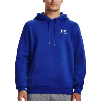 Pánská mikina Mikina s kapucí Under Armour UA Essential Fleece Hoodie-BLU 1373880-400 Velikost S