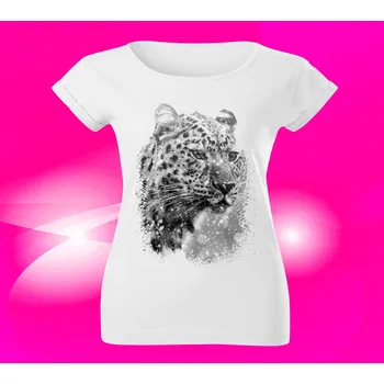 Dámské tričko Dámské tričko s TYGREM L (tygr hlava tygra )