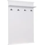 Nábytek PEGAS s.r.o. Panel s věšákem GALINEO 04 Bílá+Bílá