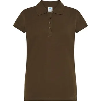 Dámské tričko Jhk Dámské polo tričko JHK511 Khaki XL