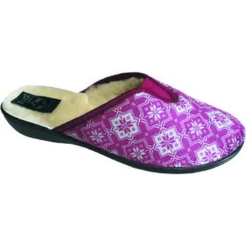 Dámské pantofle ADANEX Dámský nazouvák s vlnou DD 28238 bordó 39