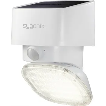 Venkovní osvětlení Sygonix SY-4673534 venkovní solární nástěnné osvětlení s PIR senzorem LED pevně vestavěné LED 20 W bílá