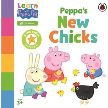 Cizojazyčná kniha Learn with Peppa: Peppa's New Chicks - Peppa Pig