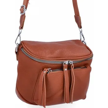 Kabelka Herrison Dámská kabelka ledvinka Herisson zrzavá