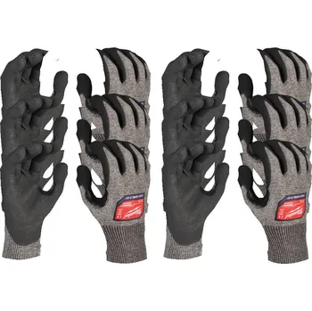 Pracovní rukavice MILWAUKEE Rukavice odolné proti proříznutí F 10/XL, 12ks