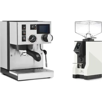 Kávovar Rancilio Silvia BC PID + Eureka Mignon Specialita, BL white