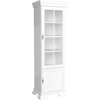 Knihovna Nábytek PEGAS s.r.o. Vitrína KORA KRW1, Sosna Andersen