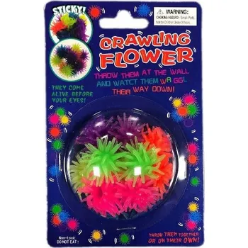 Hračka pro nejmenší Wiky Lepivé květy 12 ks 3 cm