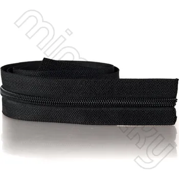 Zip Zip spirálový 5mm metráž černá/černá