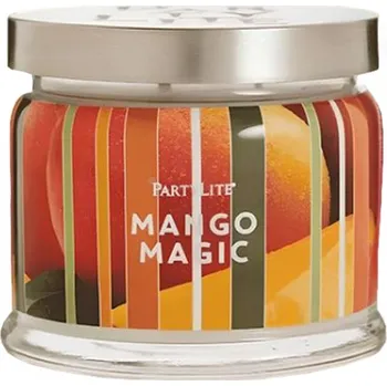 Svíčka Partylite vonná svíčka mango 375 g (Luxusní vonná svíčka Partylite)