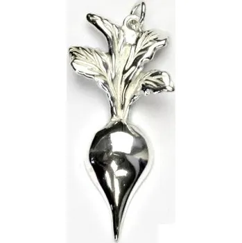 Přívěsek Stříbrný přívěsek řepa - P369 (Stříbrná řepa)