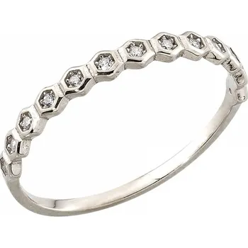 Prsten Zlatnictví Helios Jemný zlatý prsten Velikost: 54, Váha: 1,0g