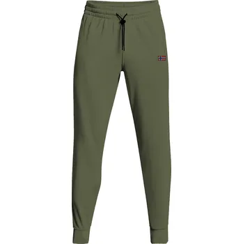 Pánské kalhoty NORWAY TROUSERS FLEECE Pánské tepláky US L 129446 Army