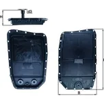 Olejová vana, automatická převodovka MAHLE HX 152