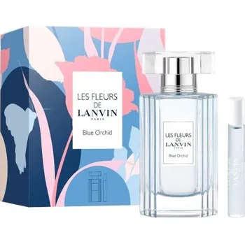 Kosmetická sada Lanvin Les Fleurs De Lanvin Blue Orchid Set - EDT 50 ml + EDT 7,5 ml Dárková sada