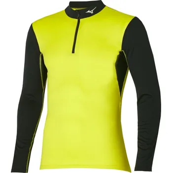 Pánské tričko Pánské termo tričko Mizuno Mid Weight H/Z / Evening Primrose Velikost: XXL