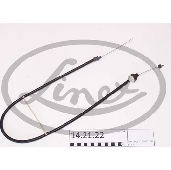 Lanko parkovací brzdy Lanko plynu, , 163091, 4477021, ZF4477021, LINEX, 14.21.22